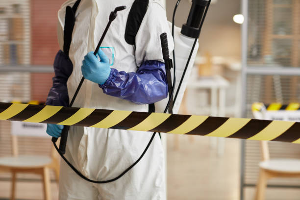 Professional Blood Cleanup technician working in Bloomfield, IN